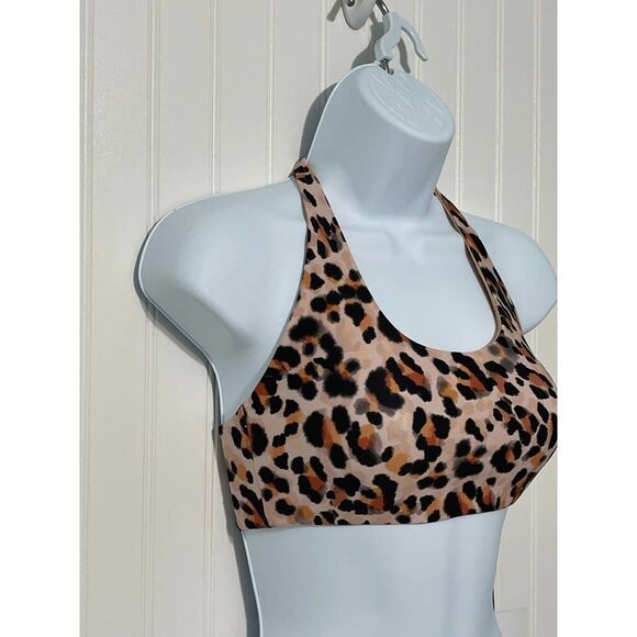 Beach Riot Women's Rocky Top Racerback Watercolor Leopard‎ XS Cream Extra Small - Picture 8 of 14